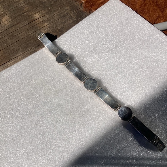 925 tiger eye 7” bracelet. - Picture 5 of 7